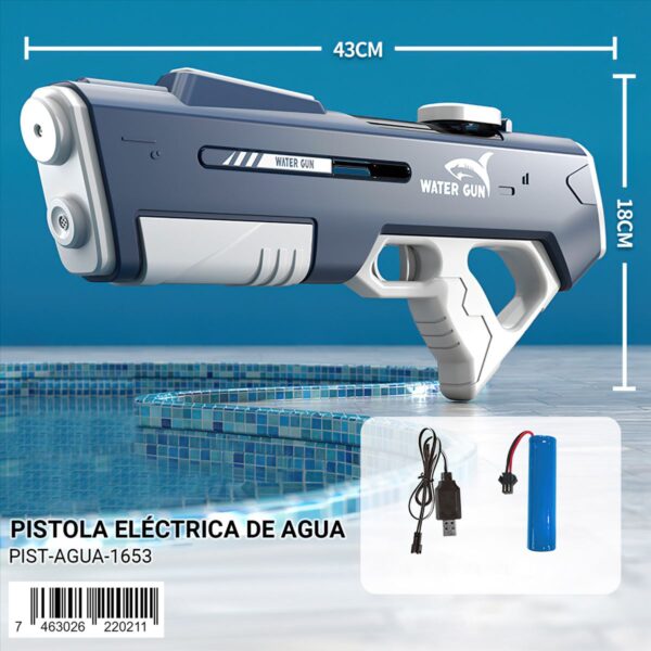 Pistola de agua eléctrica