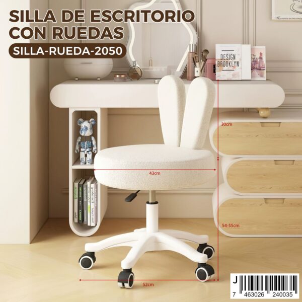 Silla de escritorio con estilo moderno