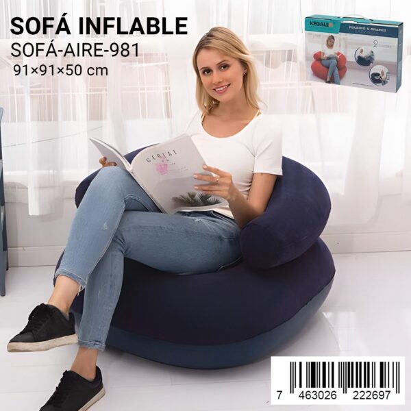 Sofá inflable